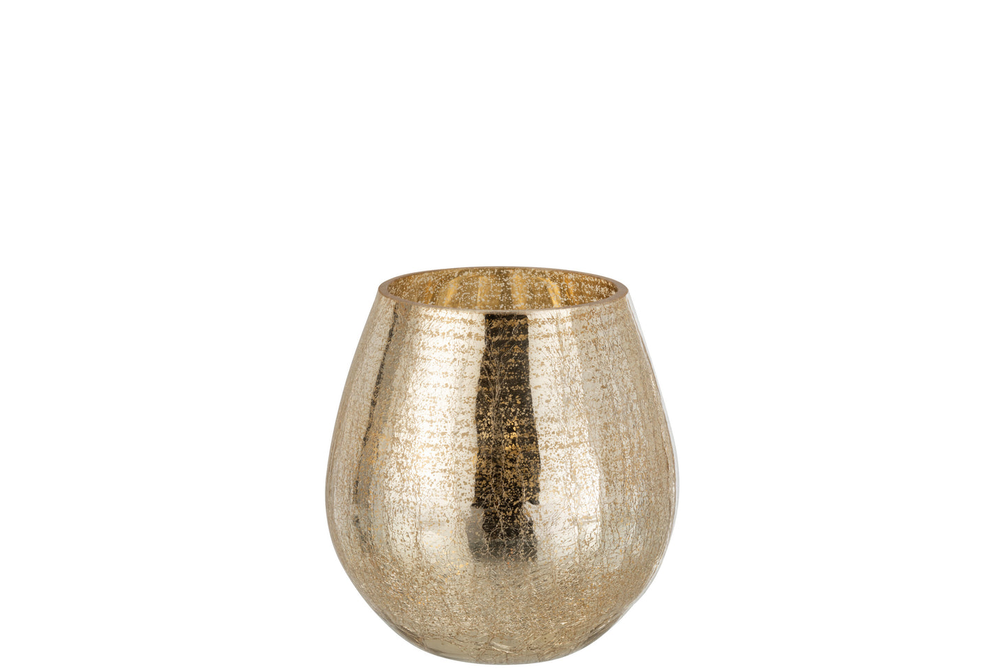 Vaso portacandela oro Small