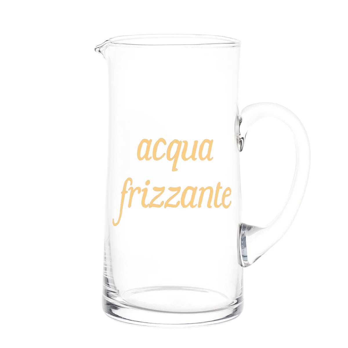 Brocca acqua frizzante oro - Boutique dei Fiori